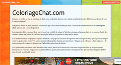 Desktop Screenshot of coloriagechat.com